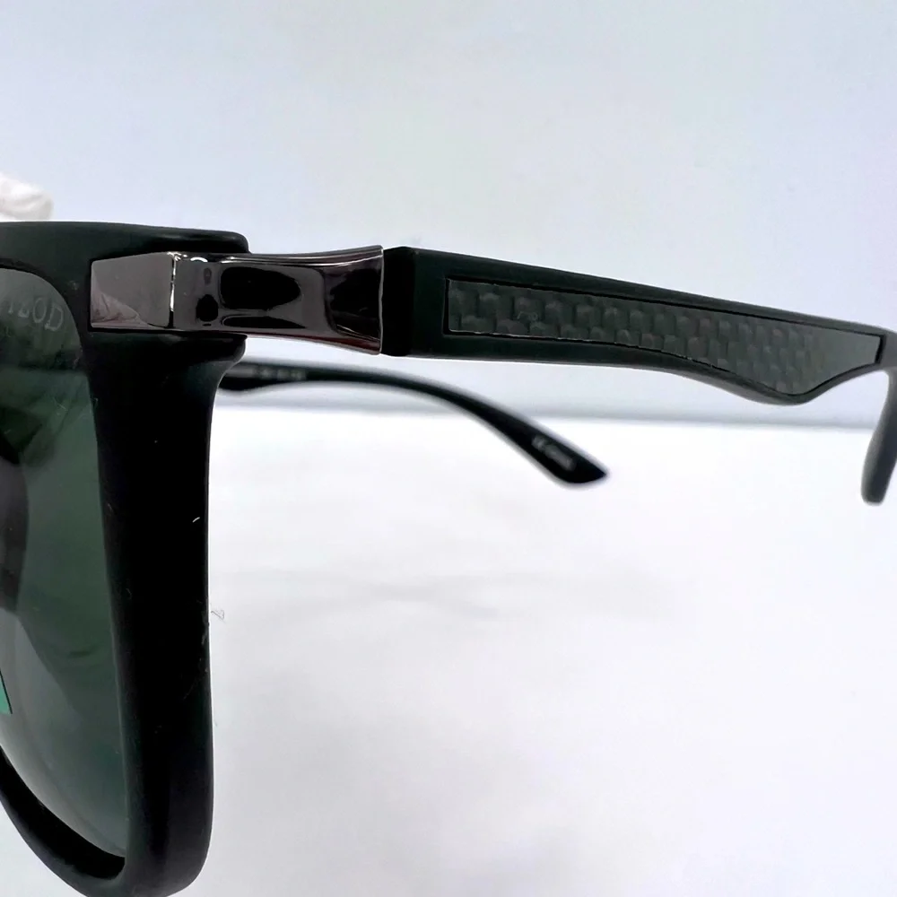 IZOD, POLARIZED, OLIVE GREEN LENSES, 100%UV PROTECTION, BLACK FRAME SUNGLASSES